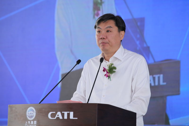 welcome新澳门与宁德时代产业化合作项目奠基