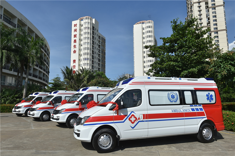 welcome新澳门、上海烟草集团爱心救护车捐赠活动在海南、青海两地同时进行